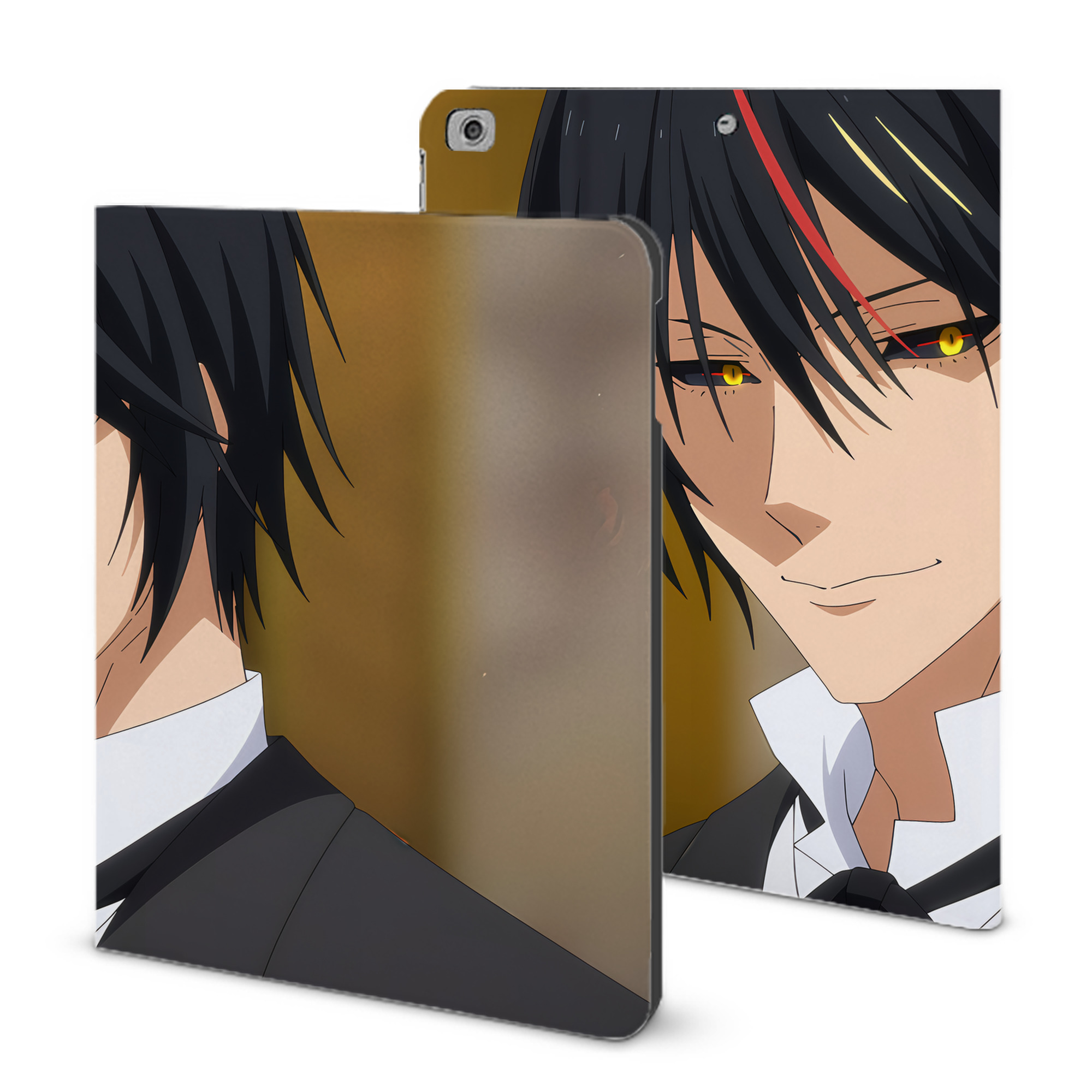 （画像用） 転スラ Regarding Reincarnated to Slime IPad ケース ブック型 PUレザー TPU 耐衝撃 軽量 薄型 ペン収納なし 全面保護 IPad 各モデル対応